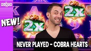🐍 NEW 4 Me: Cobra Hearts 💰 $1500 @ San Manuel Casino ✪ BCSlots (S. 18 • Ep. 5) #AD