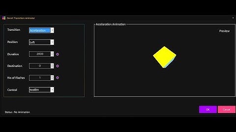 C# - UI Animation Editor - Zeroit Dev Winforms Tranisitor Transition Control  - Visual Studio