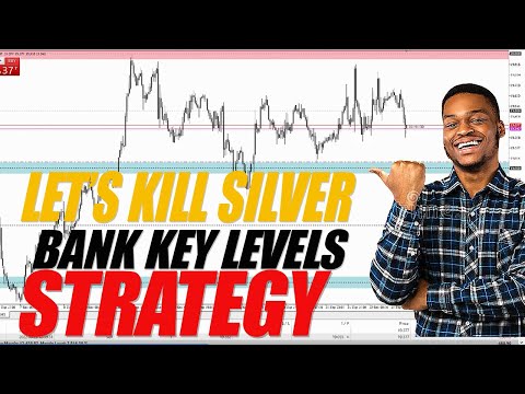 HOW TO TRADE SILVER WITH KEY LEVELS BANK STRATEGY – LEARN TO TRADE – FOREX TRADING STRATEGIES