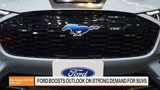 Ford Shares Climb as Profit-Rich SUVs Drive Outlook Higher