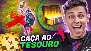 TENTE ENCONTRAR O TESOURO PERDIDO NO FREE FIRE!!