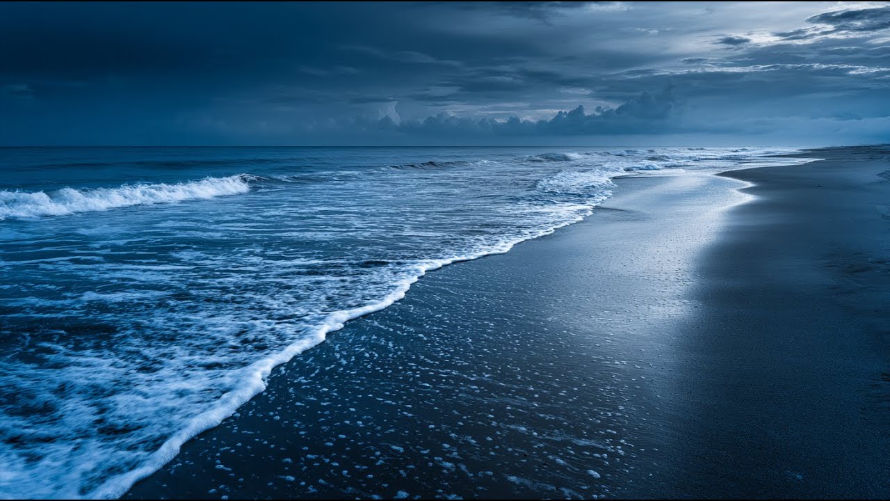 Insomnia Healing To Instant Sleep • Deep Sleep Immersion Therapy With Ocean Sounds All Night Through