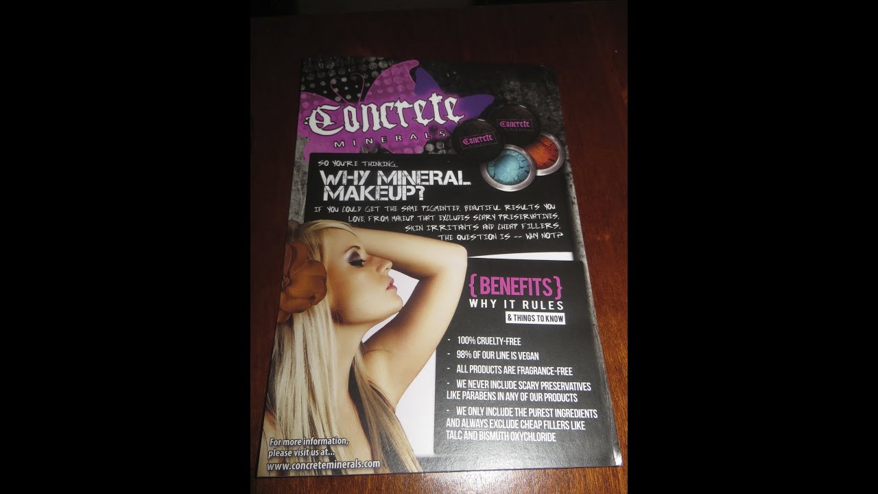 Concrete Mineral Makeup Review