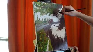 I painted my favorite horse meme