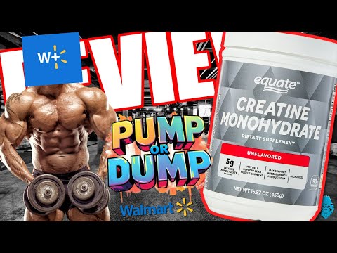 Equate CREATINE MONOHYDRATE PUMP or DUMP Review