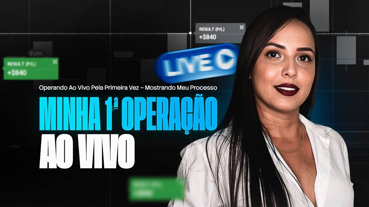 OPERANDO AO VIVO PELA PRIMEIRA VEZ - MOSTRANDO MEU PROCESSO