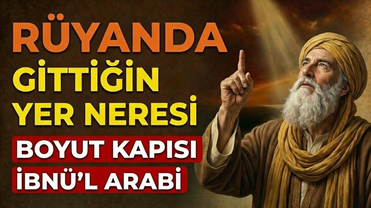 UYURKEN HANGİ BOYUTTASIN? İbn-i Arabi'nin Âlem-i Misâl Sırrı