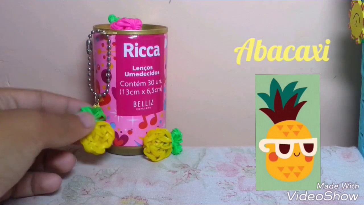 DIY Abacaxi de Elásticos♡☆