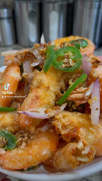 Crispy salt and pepper shrimp 🦐
