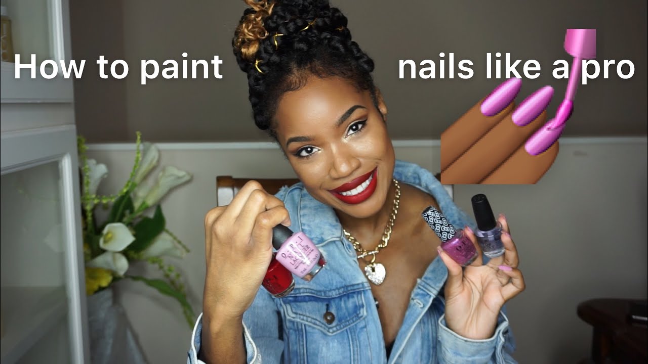 How To: Natural Nail Manicure | Paint Your Nails PERFECTLY At Home | How to keep nails long