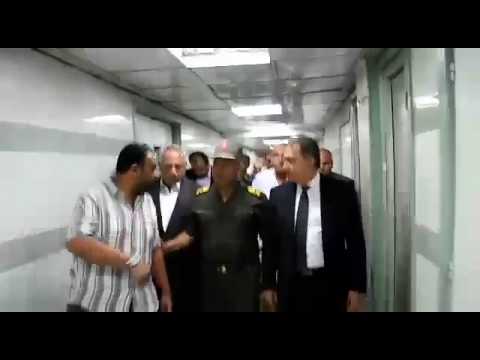 وزير الصحة يتفقد مستشفى العاشر من رمضان