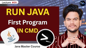 #5 How to Run Java Programs With Command Prompt (cmd) and Notepad in Windows  || Java Tuturials