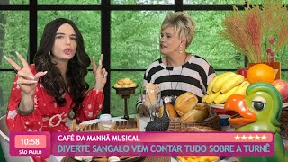 CAFÉ COM ANA MARIA BRISA E DIVERTE SANGALO