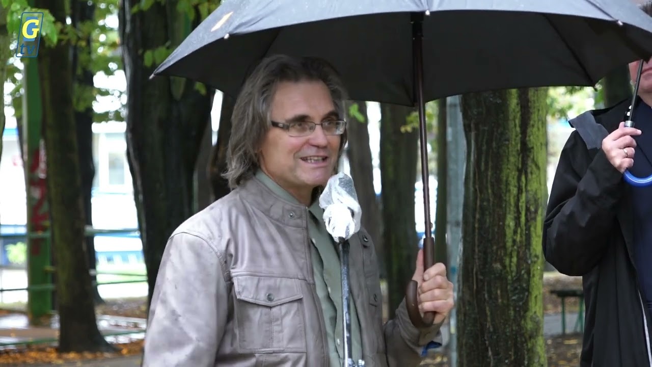 Uroczyste odsłonięcie pomnika Krzysztofa Głowy w Głogowie Młp.