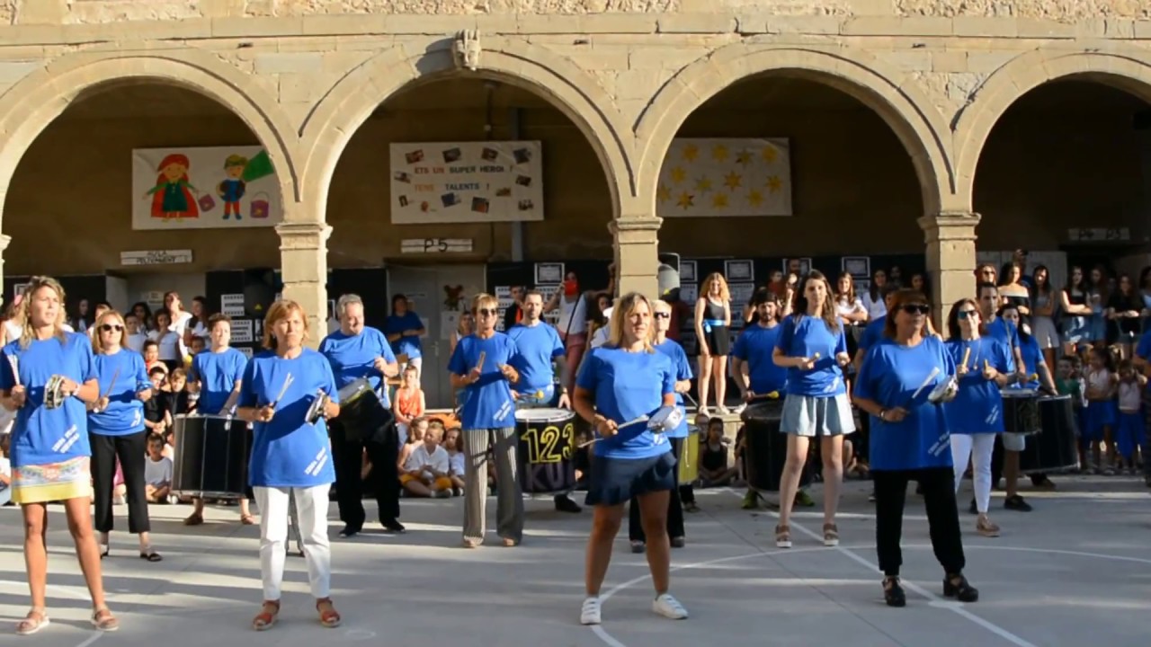 Batucada claustre professorat Fedac Guissona