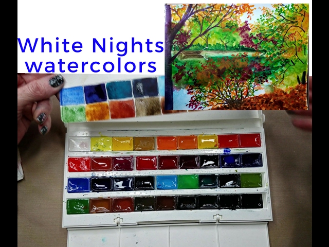 Awesome Art Supplies  White Nights Watercolors - iHannas Blog