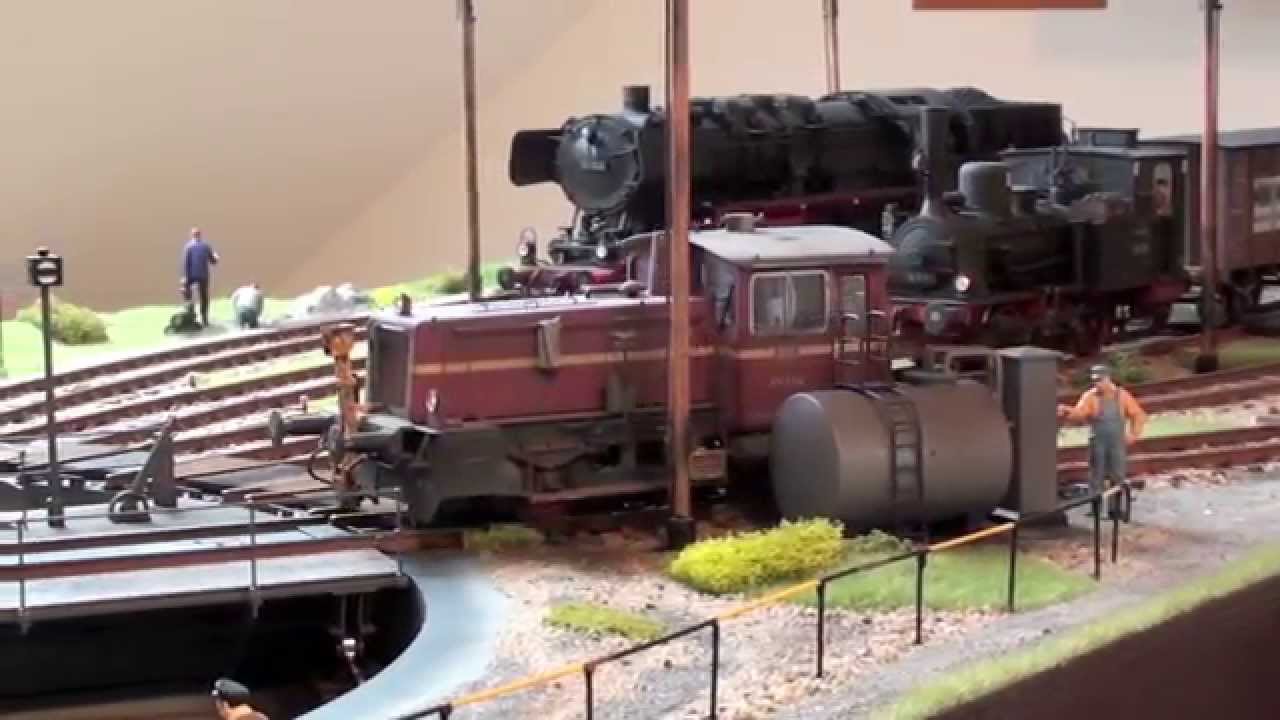 Köf III Funktionsvorführung --- Modellbahn im Maßstab 