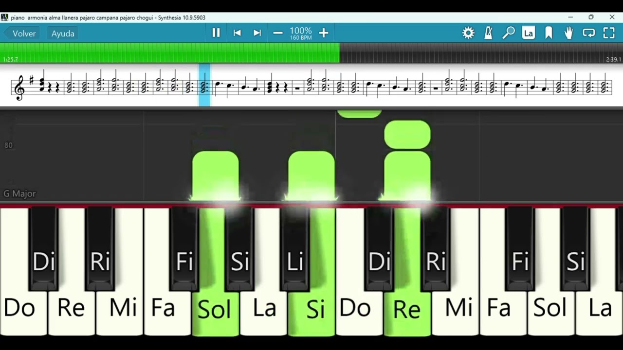 piano armonia alma llanera video