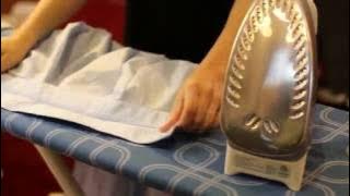 ASMR | Ironing Gentleman's button up shirt | Simple Pleasant Ironing sounds NO TALKING