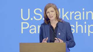 Famous USAID Administrator Samantha Power | U.S.-Ukraine Partnership Forum Profile