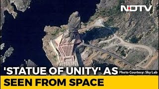 This Is How Statue Of Unity Looks From Space. See First Image screenshot 2