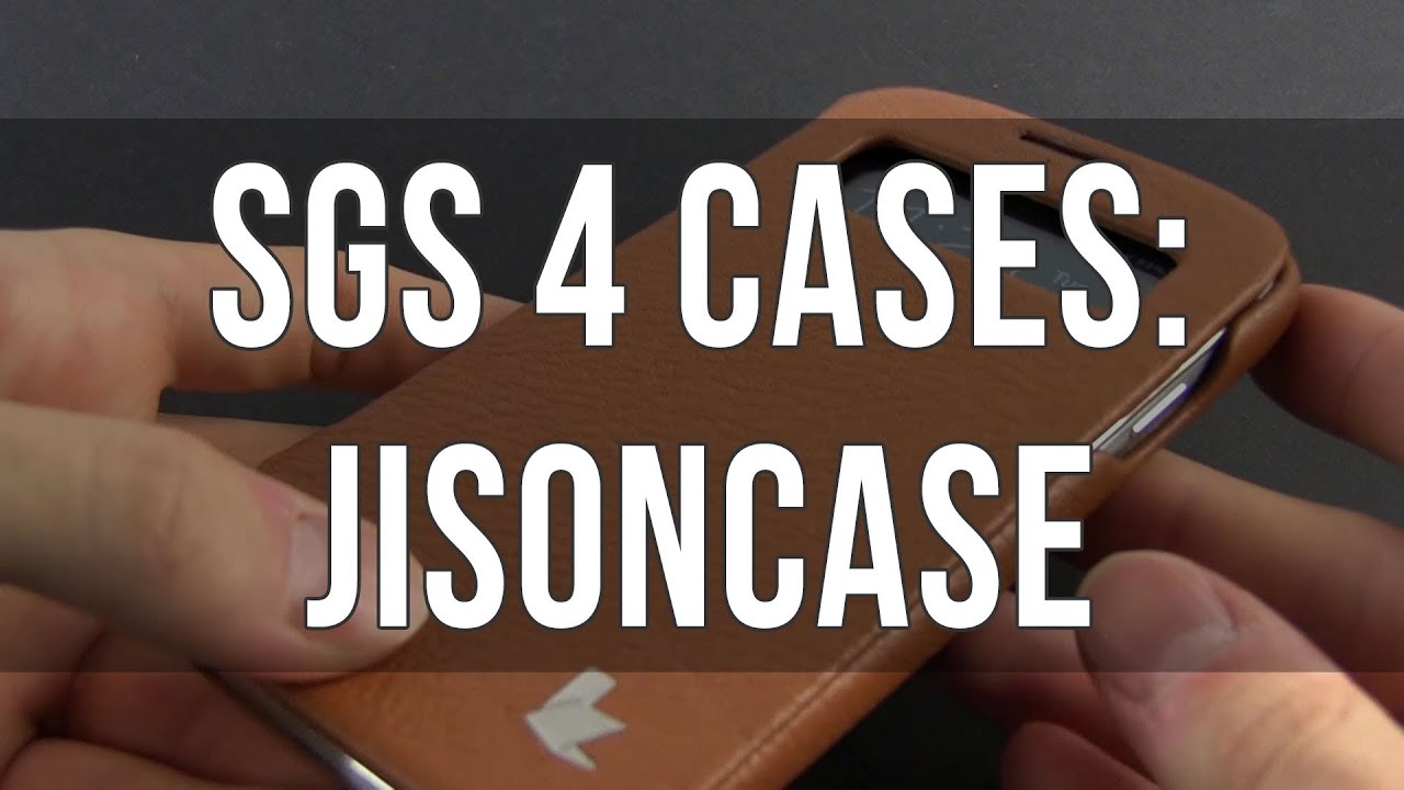 Cool Leather Cases for the Galaxy S4 review: JisonCase Executive Folio and JisonCase Flip