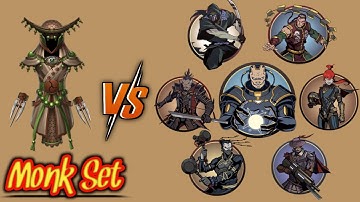 Shadow Fight 2 Set of Monk VS Titan and Bodyguards | [ANDROID/IOS] gameplay