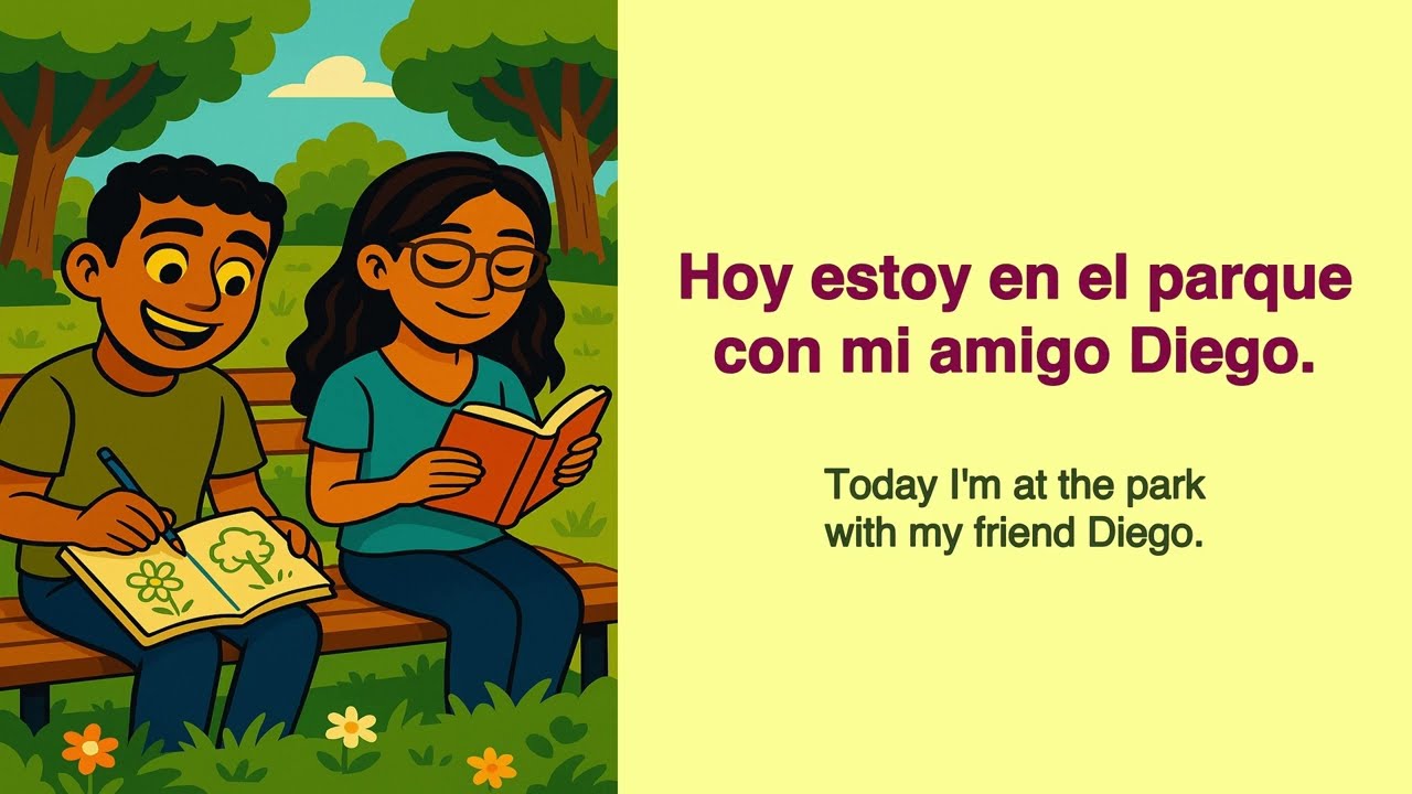 Very Slow Spanish | Learn Spanish with Stories: The Case of the Missing Pencil✏️