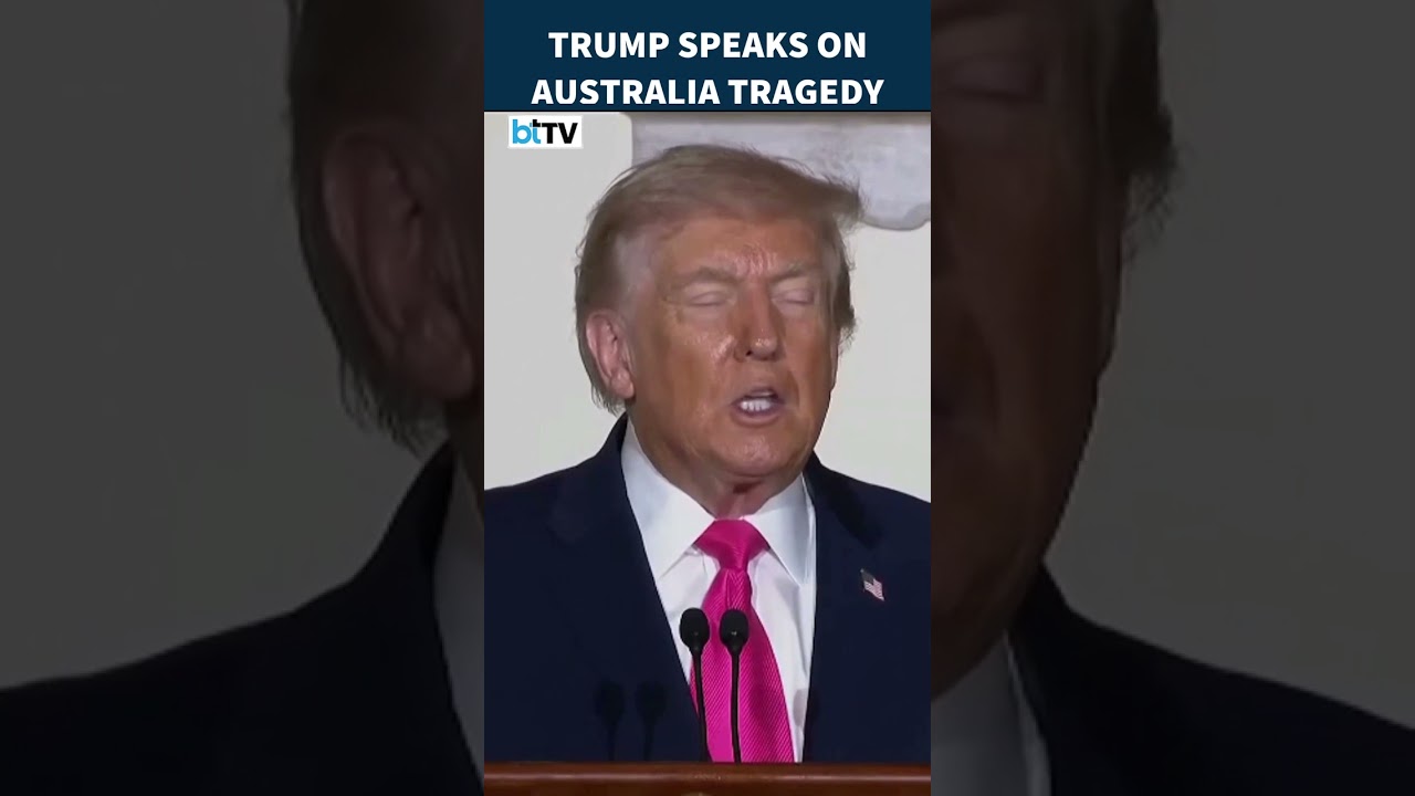 Trump Condemns Anti-Semitic Attack In Australia: "I Just Want To Pay My Respects"