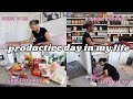 Productive Day In The Life Of A College Student Organizing Cleaning Grocery Haul Studying Productive Day In The Life Of A College Student Organizing Cleaning Grocery Haul Studying