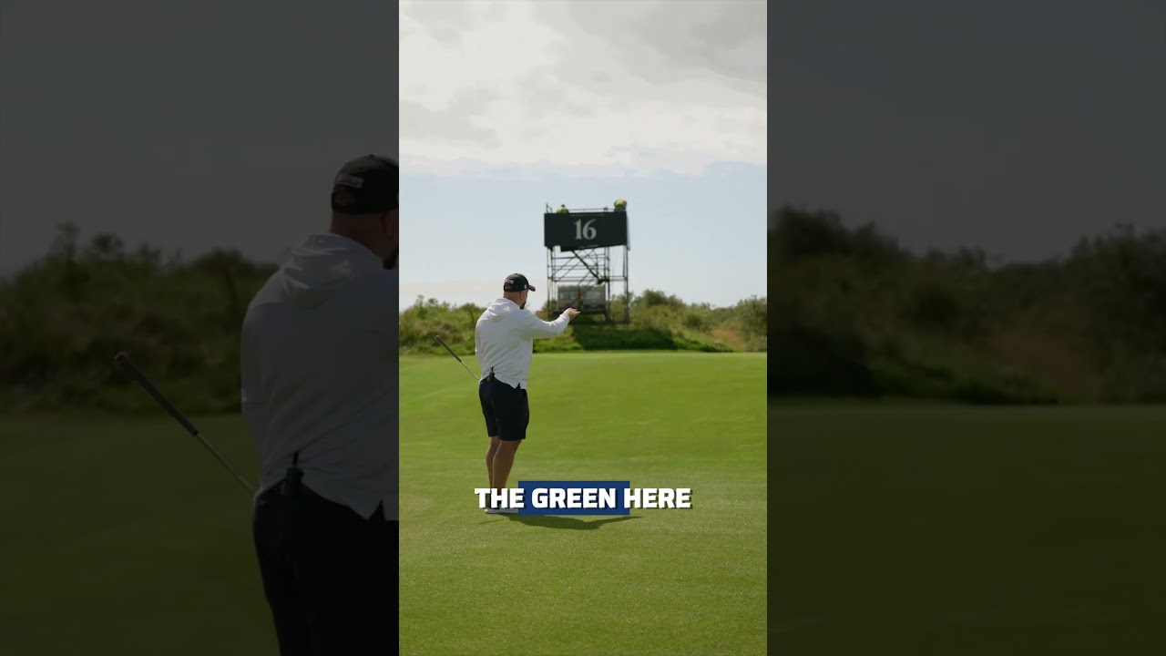 These run offs at Royal Birkdale are no joke 👀 #theopen #golf