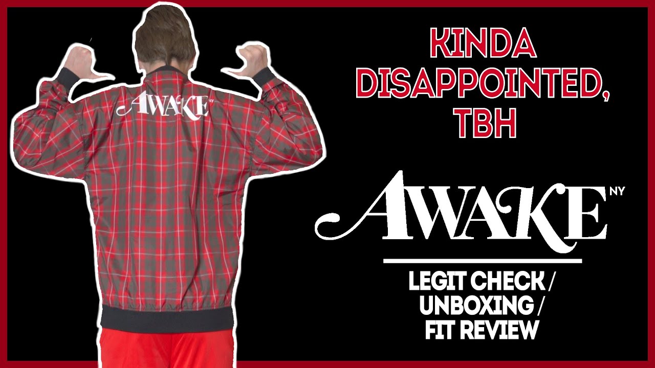 AWAKE NY logo windbreaker | Legit check, unboxing & fit review