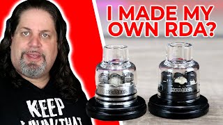 I MADE MY OWN RDA? DeucesJack X Damn Vape Mongrel RDA