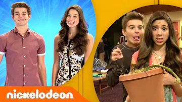 BTS & Back in Time w/ Kira Kosarin & Jack Griffo 🎬 | The Thundermans | Nick