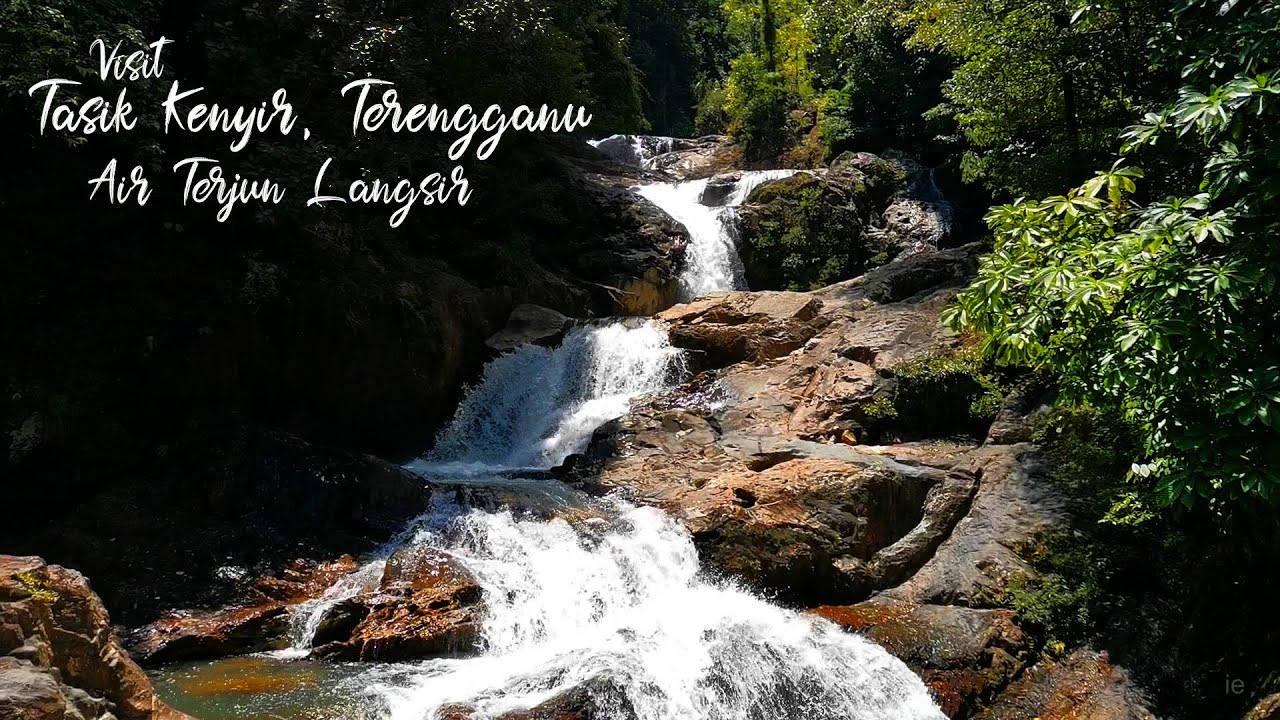 Air Terjun Langsir Tasik Kenyir 02 Youtube