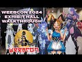 Weebcon 2024 Exhibit Hall Walkthrough
