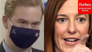 Viral Moment: Jen Psaki asks Fox News reporter why he's concerned about horrific border video