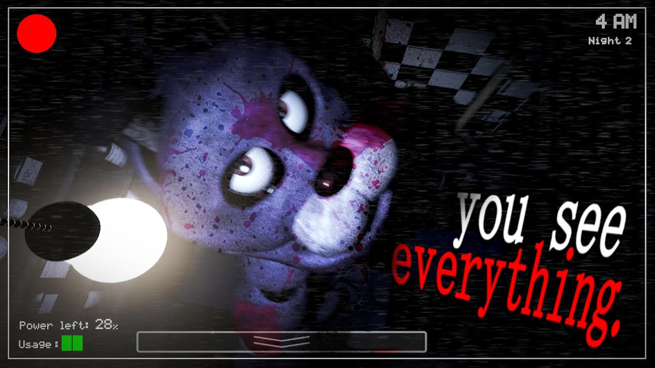 The FNAF Game Where The Animatronics Move In REAL TIME..