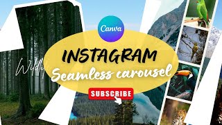 How to create a Continuous carousel or seamless carousel in Canva 