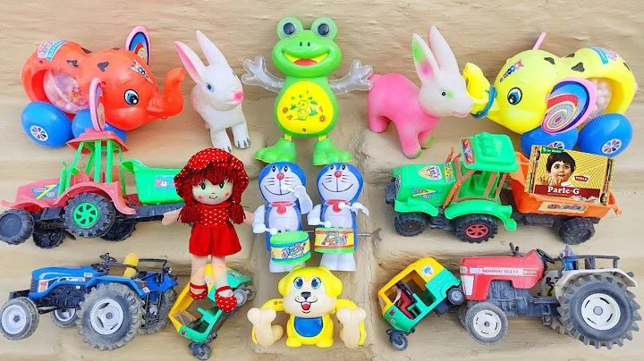 gadi Wala cartoon | toy helicopter train jcb ka video | truck tractor jeep car 230 dollar investment