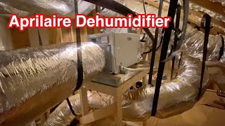Aprilaire E080 whole house dehumidifier update. It has fixed our high humidity problems.