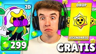 COMPRO LA SKIN *2D* LEGENDARIA de CORDELIUS Y ABRO DROP LEGENDARIO GRATIS en BRAWL STARS
