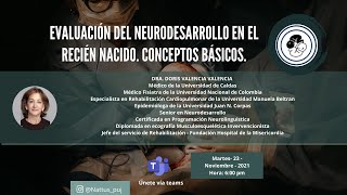 Evaluación del neurodesarrollo en el recién nacido  Conceptos básicos