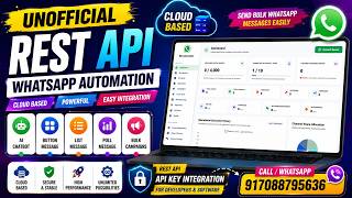 WhatsApp Unofficial REST API | Business Messaging | Integrate with Any Software screenshot 5