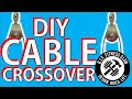 BEST DIY Cable Crossover / DUAL Cable Pulley System