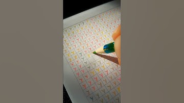 Y Turns into J — So Clean, So Satisfying  #handwriting #drawing #ocd  #calligraphy #satisfying #art