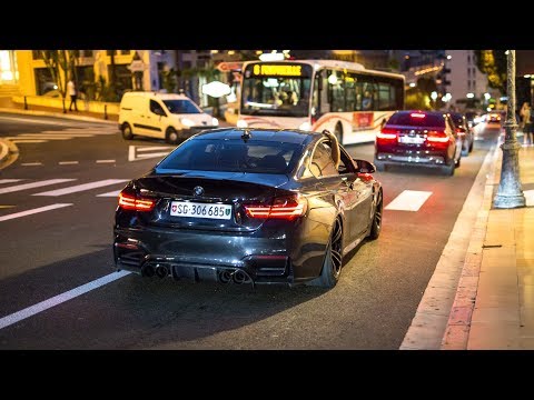 slammed-bmw-m4-f82-w/-custom-exhaust---drifts,-revs-&-accelerations-!