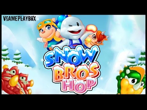 Snow Bros Hop (By ISAC Entertainment Co., Ltd) iOS / Android Gameplay Video