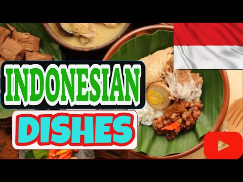Popular Indonesian Dishes Names