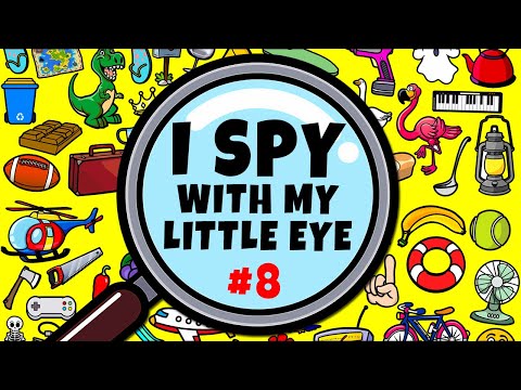 I Spy with My Little Eye... English Words Game For Kids | Object Names in English | ESL Phonics